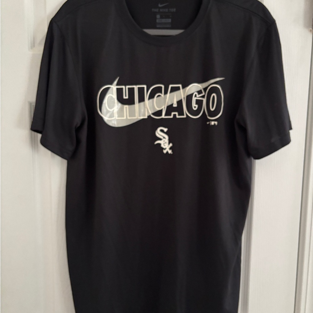 Nike Black Chicago White Sox Short Sleeve Dri-Fit Tee